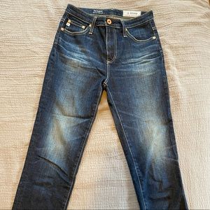 AG Jeans - The Isabelle High-Rise Straight Crop